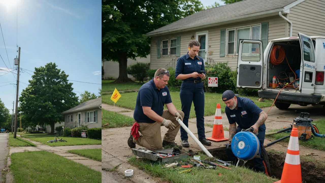 Sewer Line Repair in Rivesville, WV near me
